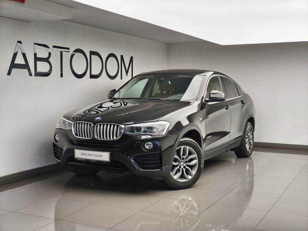 BMW X4 I поколение (F26) 2.0 AT 4WD (245 л.с.) Exclusive Локальная сборка Чёрный 2016 с пробегом 178 306 км