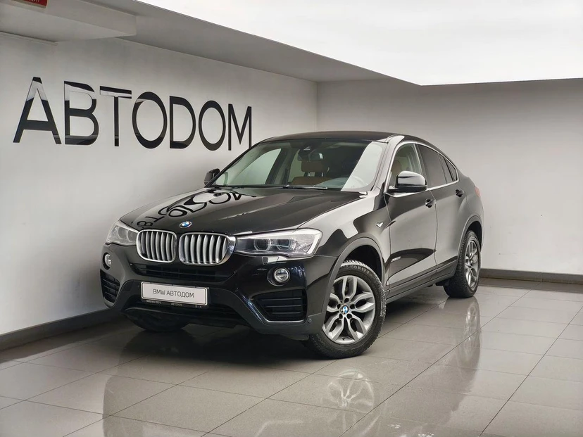 BMW X4 I поколение (F26) 2.0 AT 4WD (245 л.с.) Exclusive Локальная сборка Чёрный 2016 с пробегом 178 306 км