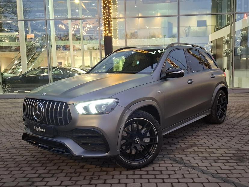 Автомобиль Mercedes-Benz GLE AMG II поколение (V167) 53 AMG 3.0 AT 4Matic (435 л.с.) Base Серый 2023 с пробегом 44 922 км