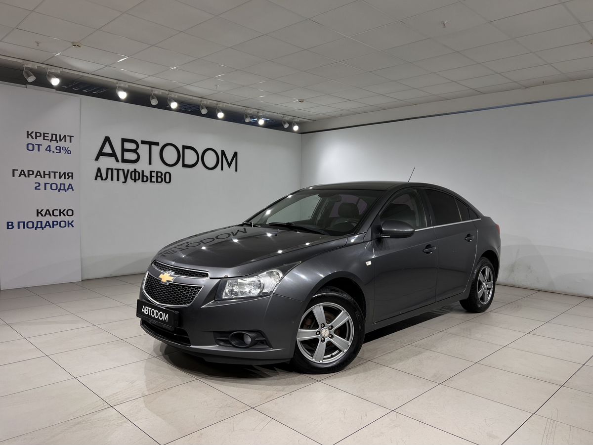 Chevrolet Cruze I поколение (J300) 1.8 AT (141 л.с.) LT sedan 1PR69KBF1 Серый 2012 с пробегом 247 032 км