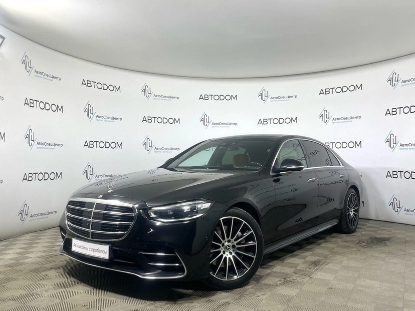 Автомобиль Mercedes-Benz S-Класс VII поколение (W223) 350 2.9d AT 4Matic (249 л.с.) Business Чёрный 2021 с пробегом 131 563 км