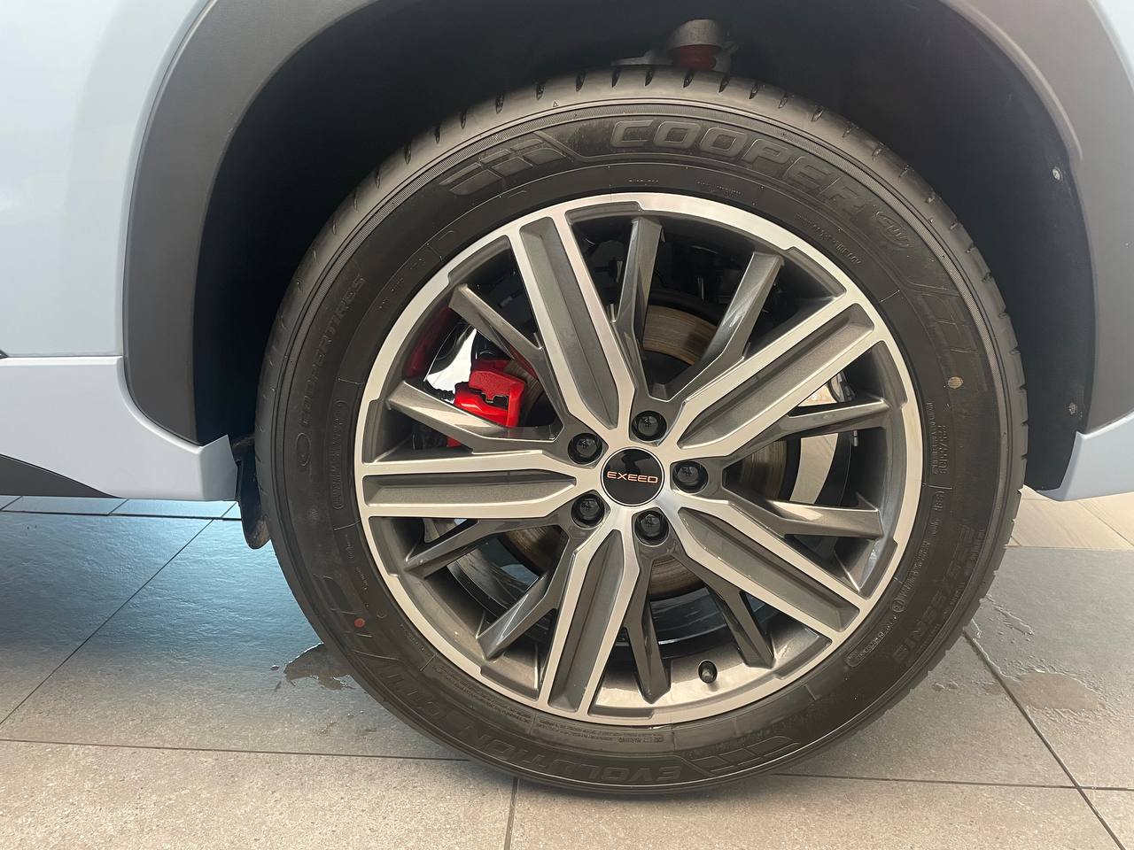 Автомобиль EXEED LX I [2-й рестайлинг] 1.6 AMT 4WD (150 л.с.) Prestige Голубой 2024 