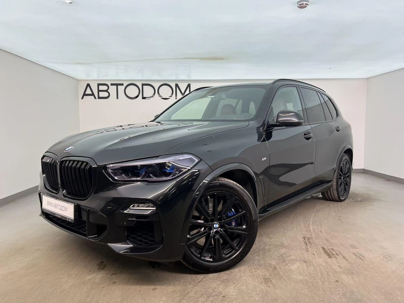 BMW X5 IV поколение (G05) 3.0d AT 4WD (249 л.с.) M Sport Plus Чёрный 2019 с пробегом 91 014 км