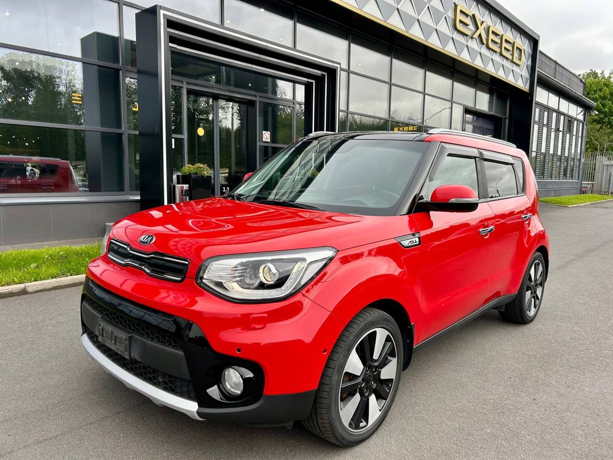 Kia Soul II [рестайлинг] 2.0 AT (150 л.с.) Premium Красный 2018 с пробегом 70 637 км