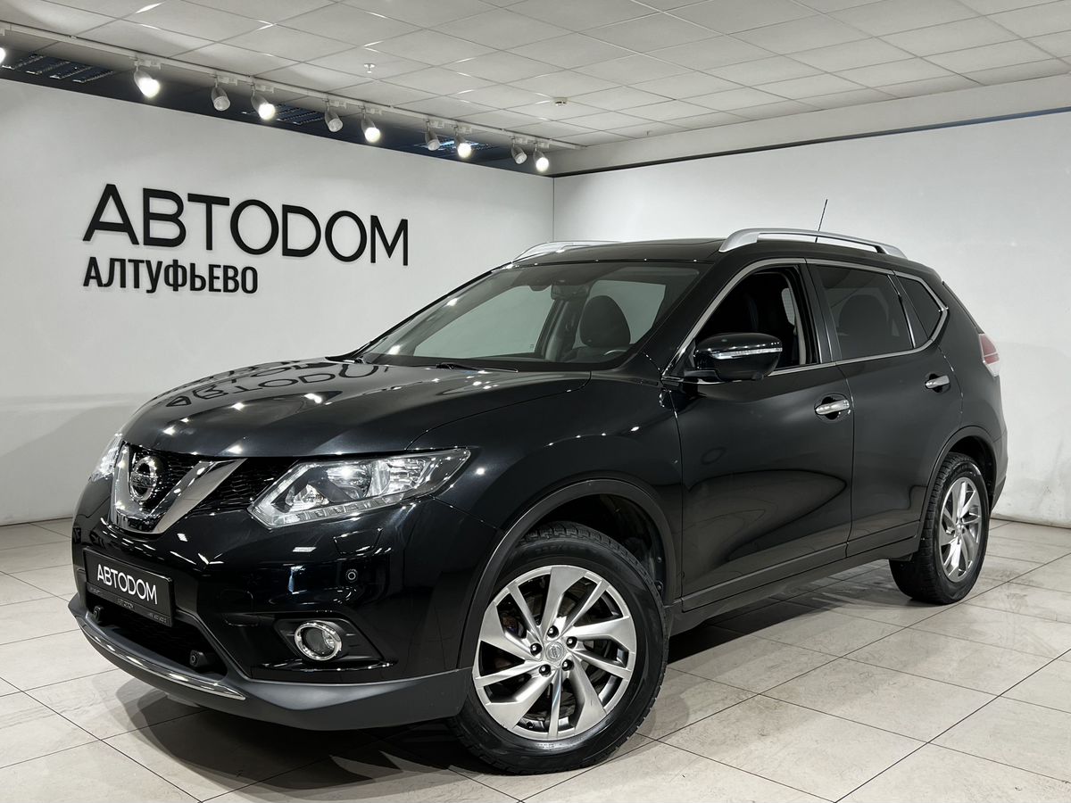 Nissan X-Trail III поколение (T32) 2.0 CVT (144 л.с.) SE Top Чёрный 2016 с пробегом 105 829 км