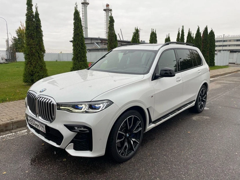 BMW X7 I поколение (G07) 3.0d AT 4WD (340 л.с.) M Sport Pro Белый 2022 с пробегом 75 677 км