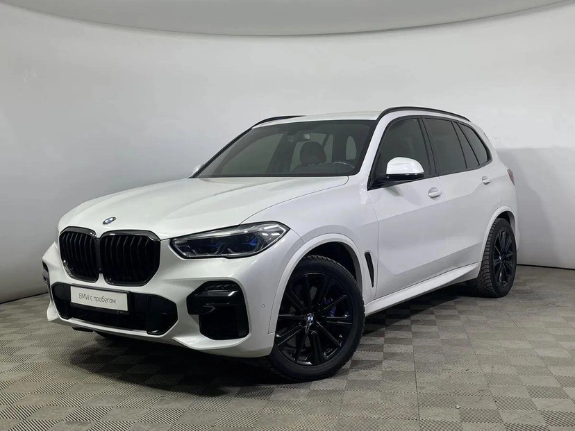 Автомобиль BMW X5 IV поколение (G05) 3.0 AT 4WD (340 л.с.) M Sport Pure Белый 2019 с пробегом 78 980 км