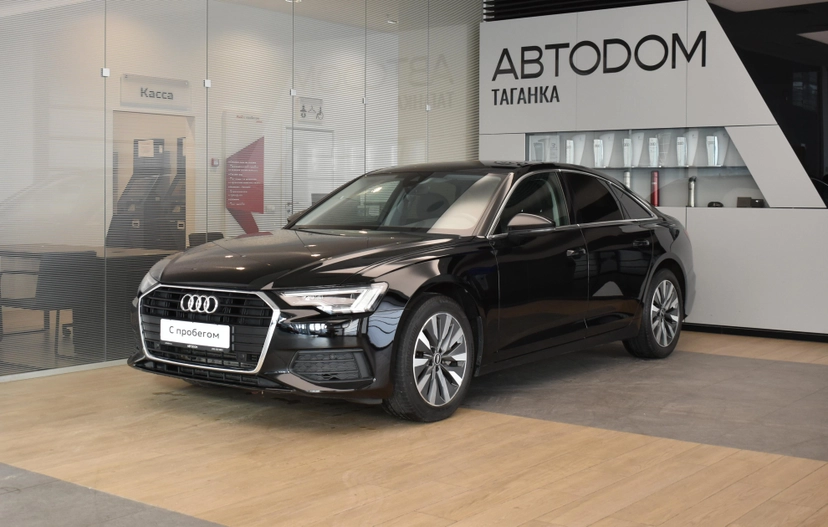 Автомобиль Audi A6 V поколение (C8) 2.0 AMT (190 л.с.) Advance Чёрный 2020 с пробегом 124 499 км