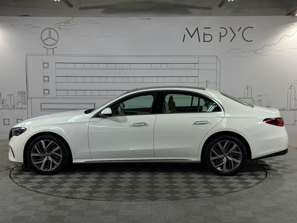 Автомобиль Mercedes-Benz E-Класс VI поколение (W214/S214) 2.0d AT 4Matic (197 л.с.) Base Белый 2024 с пробегом 66 км