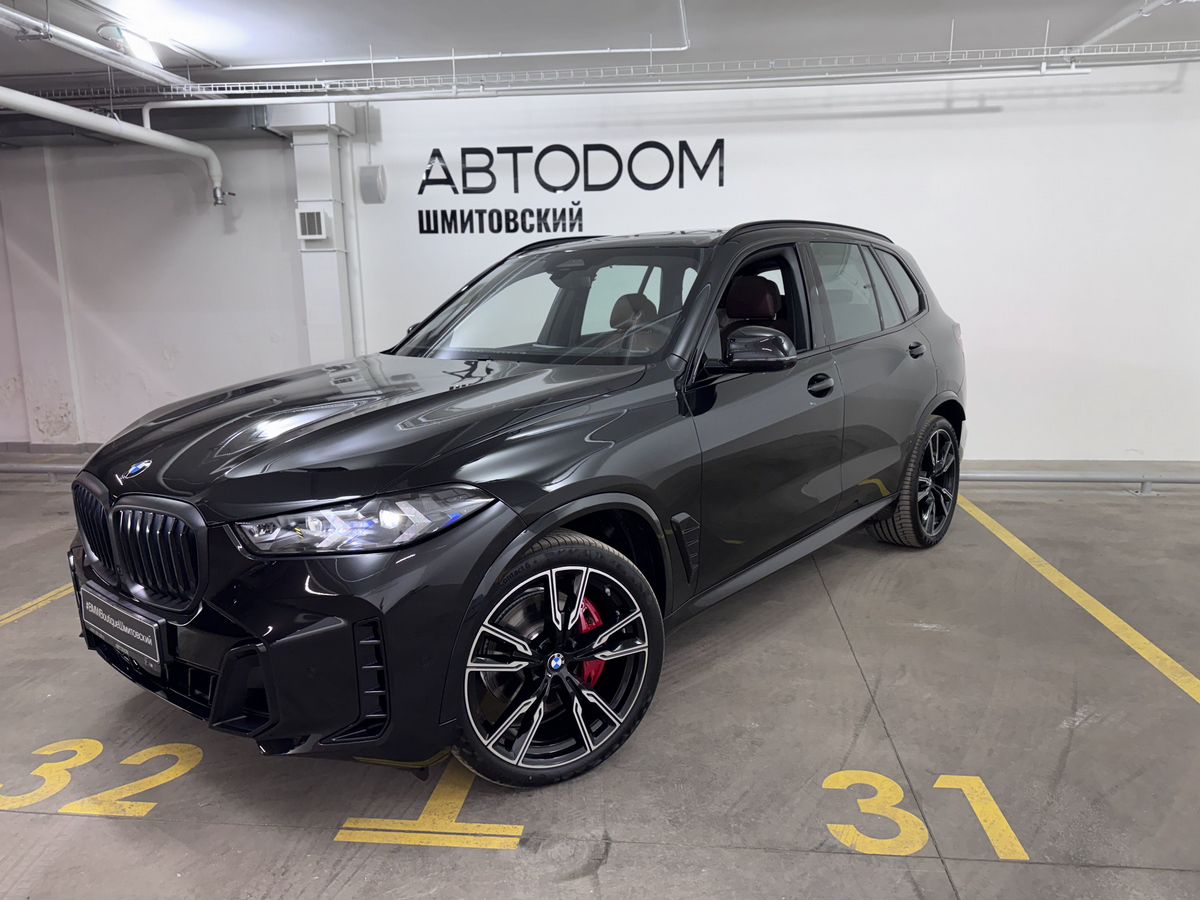 BMW X5 IV (G05) [рестайлинг] 3.0 AT 4WD (381 л.с.) M Sport Чёрный 2025 
