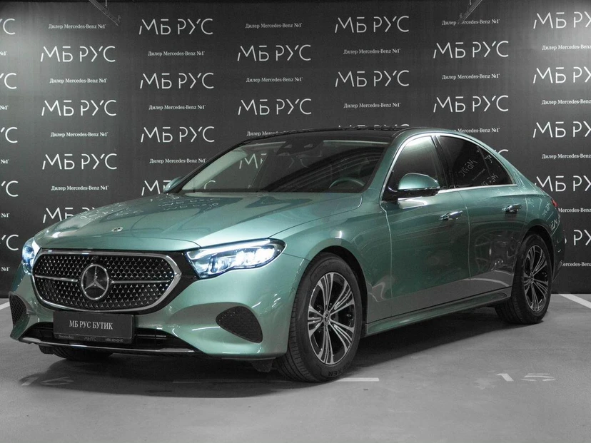 Mercedes-Benz E-Класс VI поколение (W214/S214) 2.0 AT (204 л.с.) Base Зелёный 2024 с пробегом 4 837 км
