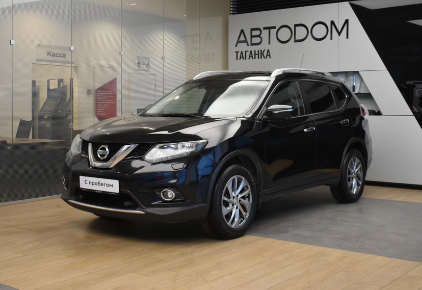 Автомобиль Nissan X-Trail III поколение (T32) 2.0 CVT 4WD (144 л.с.) SE ЯндексАвто Чёрный 2016 с пробегом 143 000 км