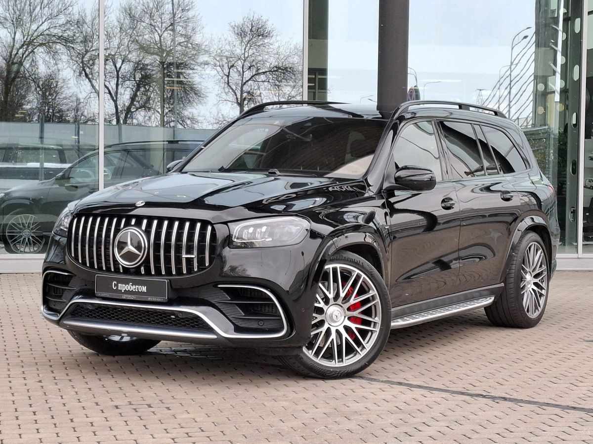 Mercedes-Benz GLS AMG II поколение (X167) 63 AMG 4.0 AT 4Matic (612 л.с.) AMG Чёрный 2020 с пробегом 82 198 км