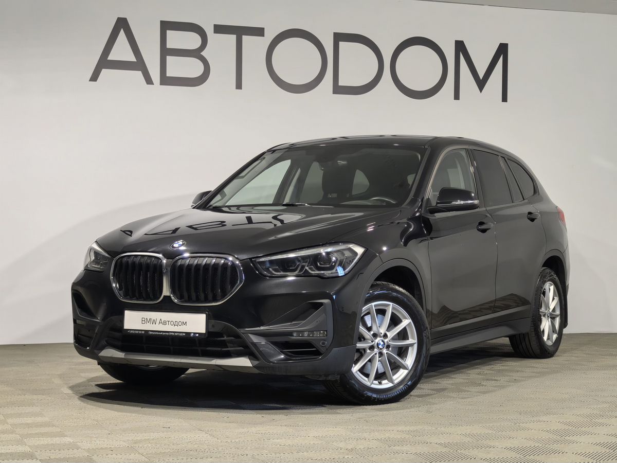 BMW X1 II (F48) [рестайлинг] 2.0 AT 4WD (192 л.с.) Advantage Чёрный 2019 с пробегом 33 910 км