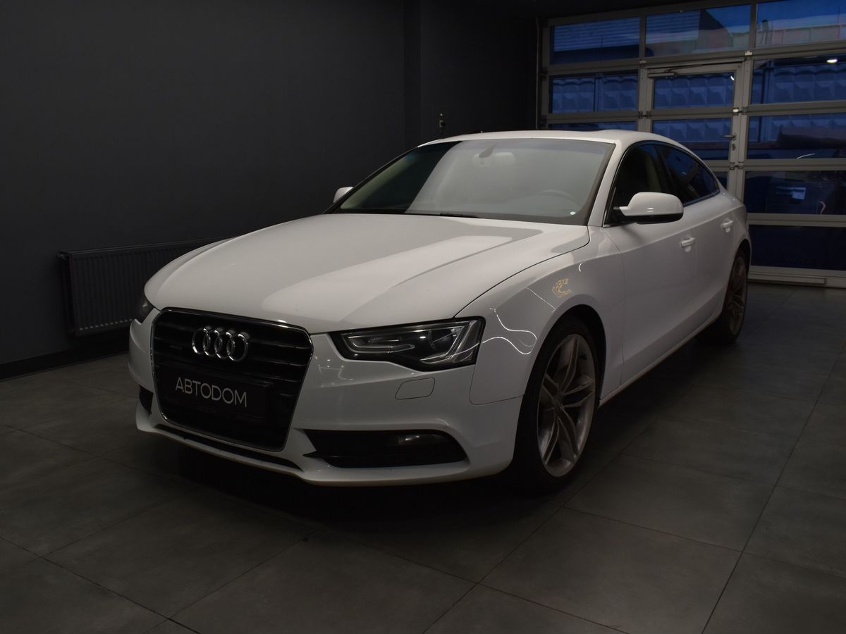 Audi A5 I (8T) [рестайлинг] 2.0 AMT 4WD (211 л.с.) Base Белый 2012 с пробегом 92 000 км
