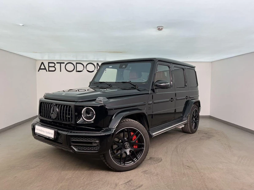Mercedes-Benz G-Класс AMG II поколение (W463) 63 AMG 4.0 AT 4Matic (585 л.с.) AMG Чёрный 2021 с пробегом 5 176 км