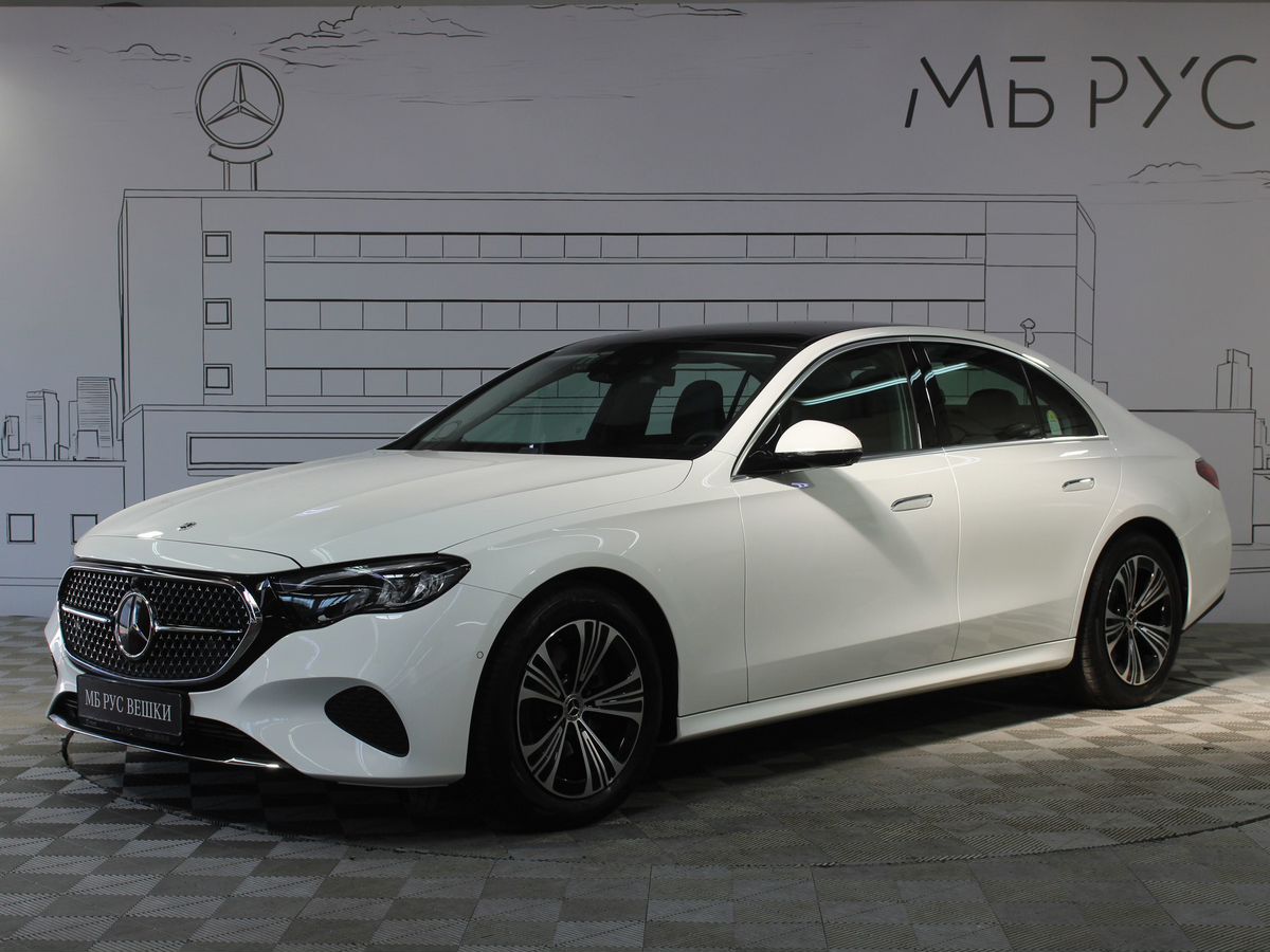 Mercedes-Benz E-Класс VI поколение (W214/S214) 2.0 AT (204 л.с.) Base Белый 2025 с пробегом 918 км