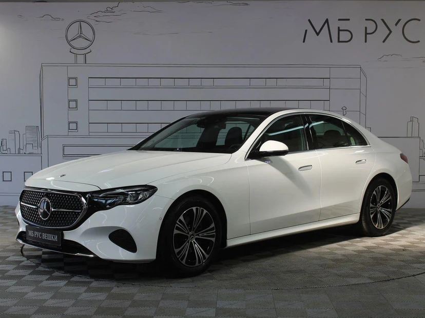 Mercedes-Benz E-Класс VI поколение (W214/S214) 2.0 AT (204 л.с.) Base Белый 2025 с пробегом 918 км