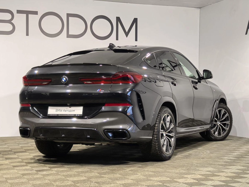 Автомобиль BMW X6 III поколение (G06) 3.0d AT 4WD (249 л.с.) M Sport Plus Чёрный 2020 с пробегом 77 860 км