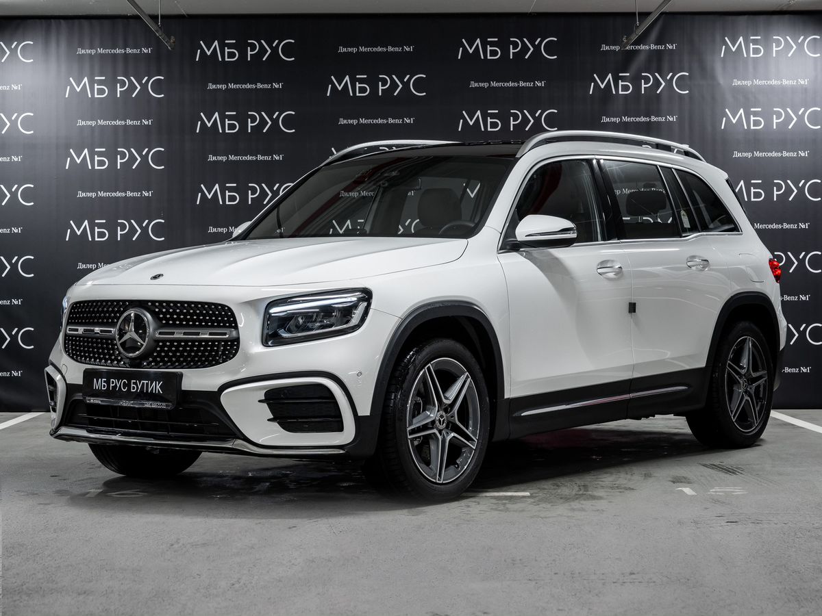 Автомобиль Mercedes-Benz GLB I (X247) [рестайлинг] 250 2.0 AMT 4Matic (224 л.с.) Base Белый 2024 с пробегом 1 685 км