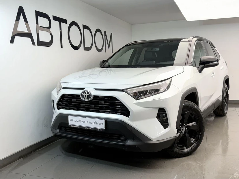 Toyota RAV4 V поколение (XA50) 2.0 CVT 4WD (149 л.с.) Style Белый 2021 с пробегом 40 422 км