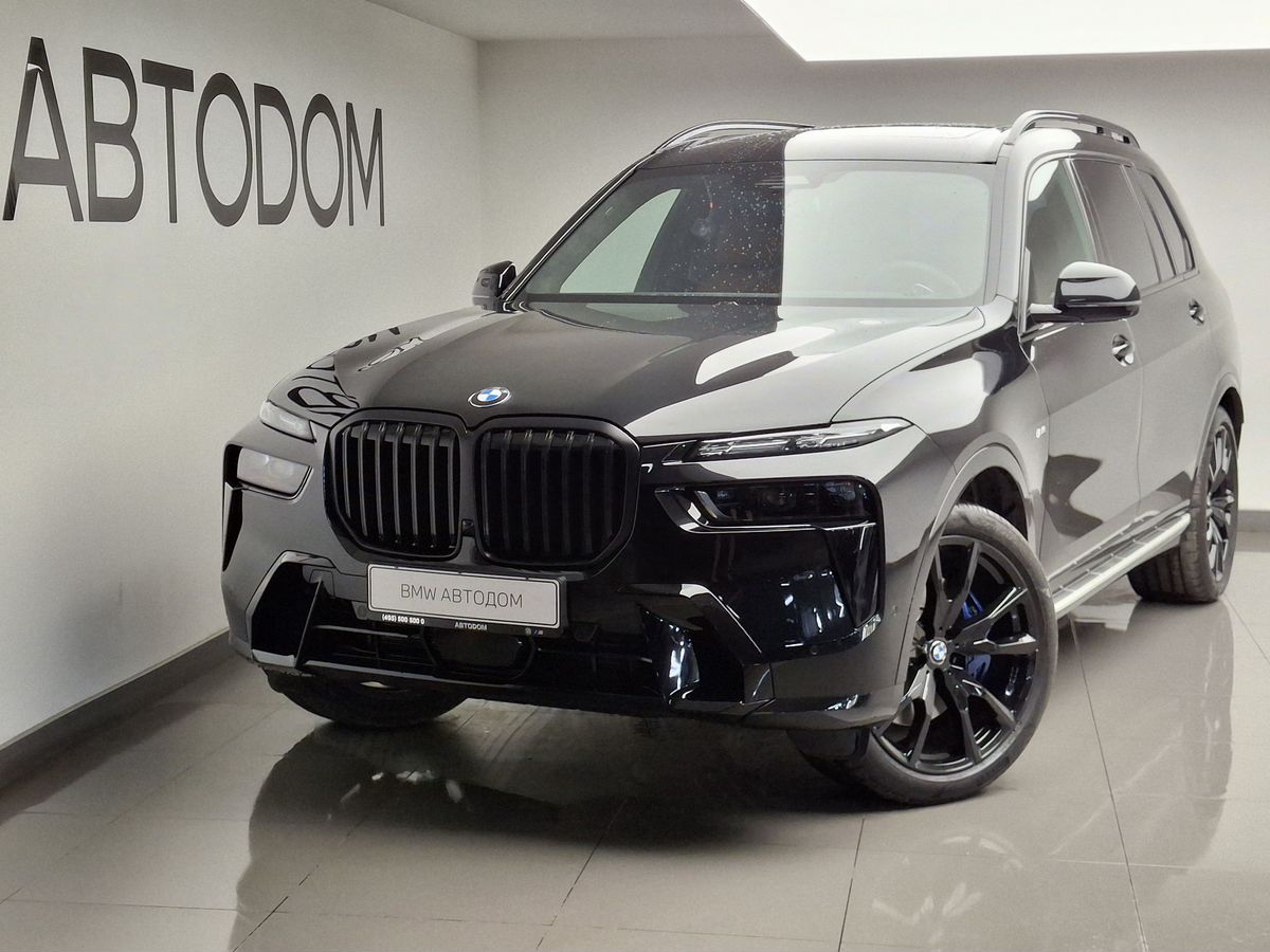 BMW X7 I (G07) [рестайлинг] 3.0d AT 4WD (340 л.с.) M Sport Pro Чёрный 2025 