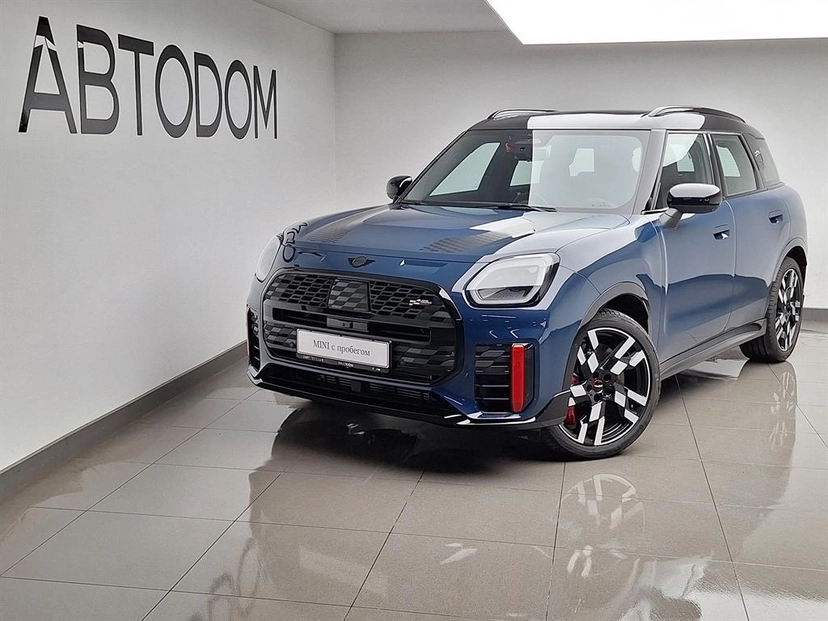 Автомобиль MINI Countryman III поколение (U25) John Cooper Works 2.0 AMT 4WD (300 л.с.) John Cooper Works Trim Синий 2024