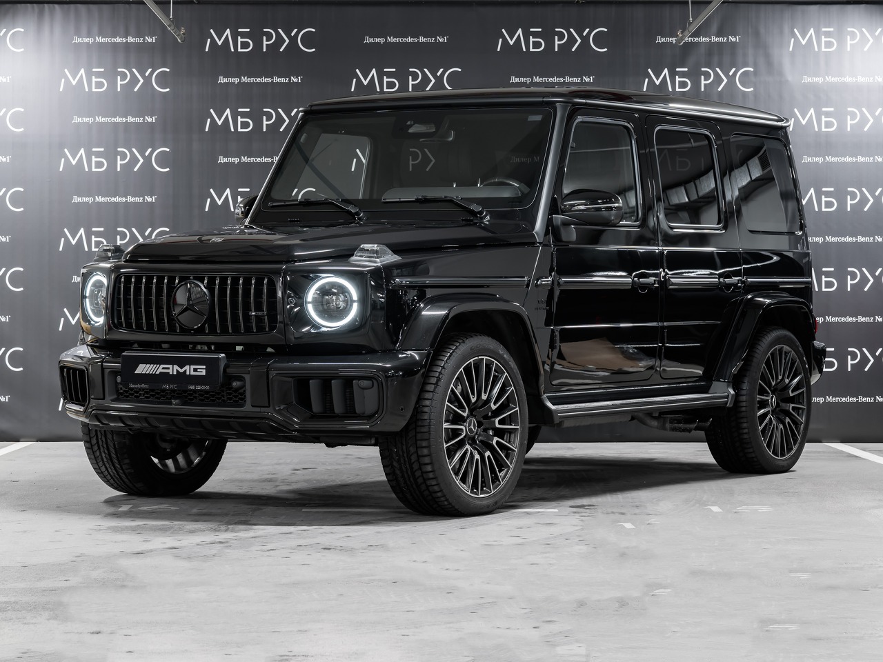 Автомобиль Mercedes-Benz G-Класс AMG II (W463) [рестайлинг] G 63 4.0 AT 4Matic (585 л.с.) AMG G 63 Чёрный 2025 