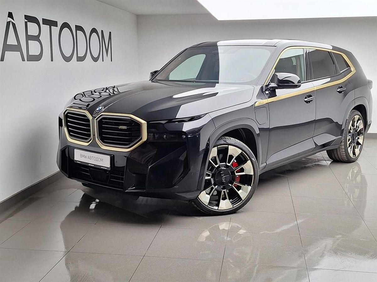 Автомобиль BMW XM I поколение 4.4hyb AT 4WD (653 л.с.) XM Чёрный 2024 с пробегом 8 470 км