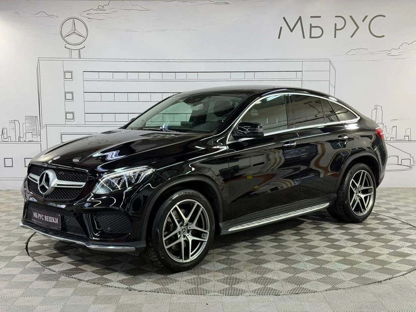 Mercedes-Benz GLE coupe I поколение (C292) 400 3.0 AT 4Matic (333 л.с.) Особая серия Чёрный 2017 с пробегом 111 428 км