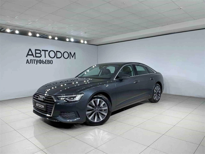 Автомобиль Audi A6 V поколение (C8) 2.0 AMT 4WD (245 л.с.) Base Серый 2022