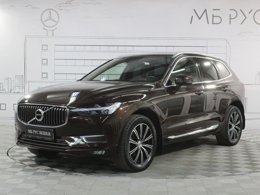 Автомобиль Volvo XC60 II поколение 2.0 AT 4WD (249 л.с.) Inscription Коричневый 2021 с пробегом 98 981 км