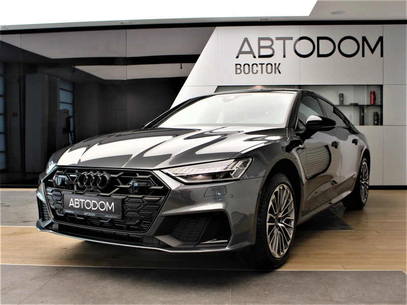 Автомобиль Audi A7 II поколение (4K) 2.0 AMT 4WD (245 л.с.) 45 TFSI quattro S tronic Серый 2024