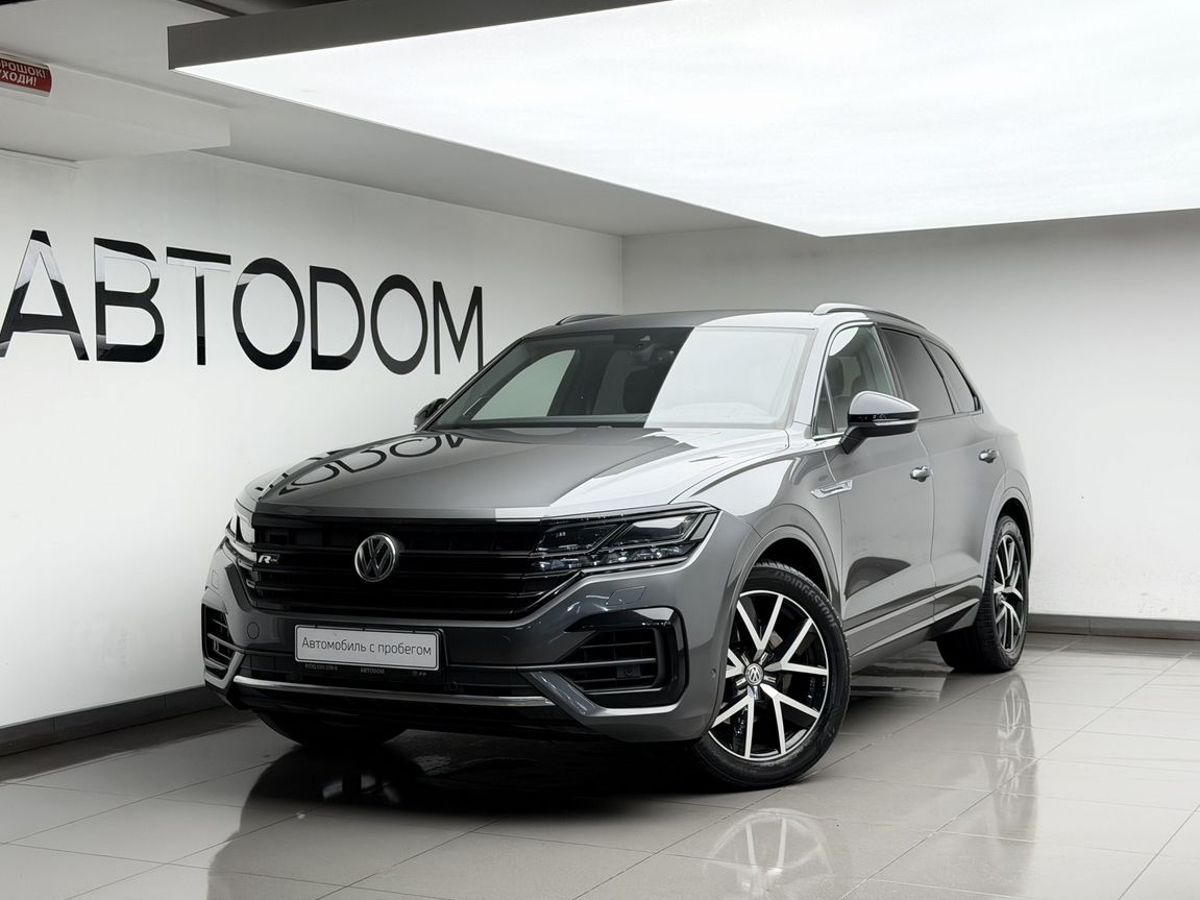 Volkswagen Touareg III поколение 3.0d AT 4WD (286 л.с.) R-Line Серый 2019 с пробегом 73 757 км