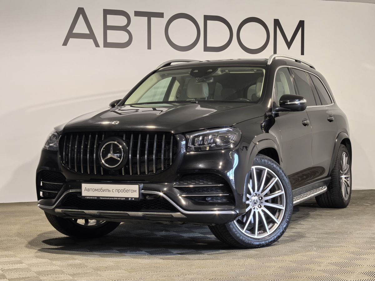 Mercedes-Benz GLS II поколение (X167) 400 2.9d AT 4Matic (330 л.с.) Luxury Чёрный 2021 с пробегом 69 342 км