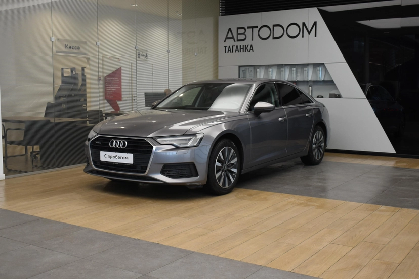 Автомобиль Audi A6 V поколение (C8) 2.0 AMT 4WD (245 л.с.) Advance Чёрный 2021 с пробегом 121 580 км