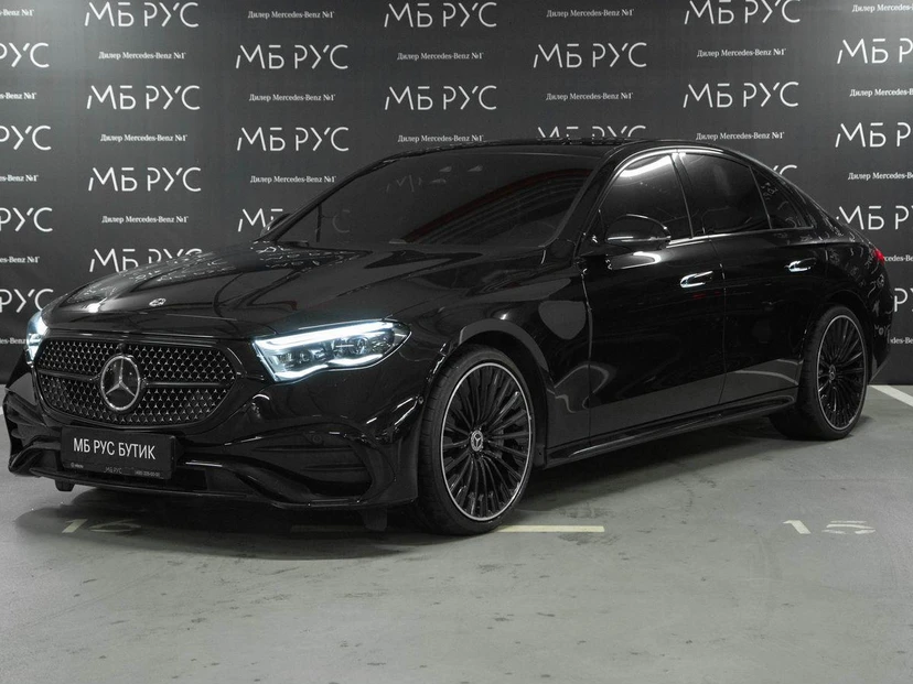 Mercedes-Benz E-Класс VI поколение (W214/S214) 2.0 AT 4Matic (258 л.с.) AMG Line Чёрный 2024 с пробегом 16 700 км