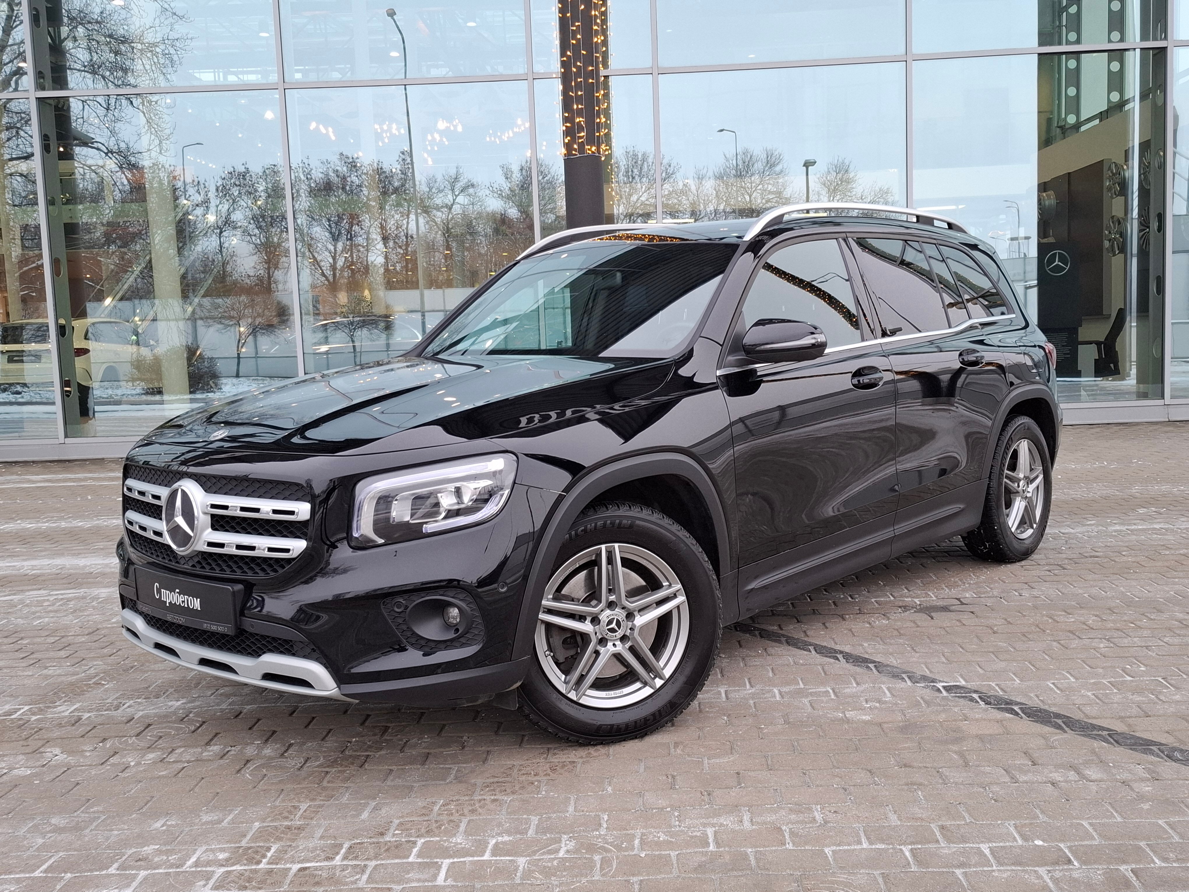 Автомобиль Mercedes-Benz GLB I поколение (X247) 200 2.0d AMT 4Matic (150 л.с.) Base Чёрный 2021 с пробегом 80 250 км