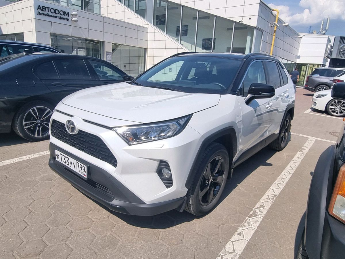 Toyota RAV4 V поколение (XA50) 2.0 CVT 4WD (149 л.с.) Style Белый 2021 с пробегом 40 422 км