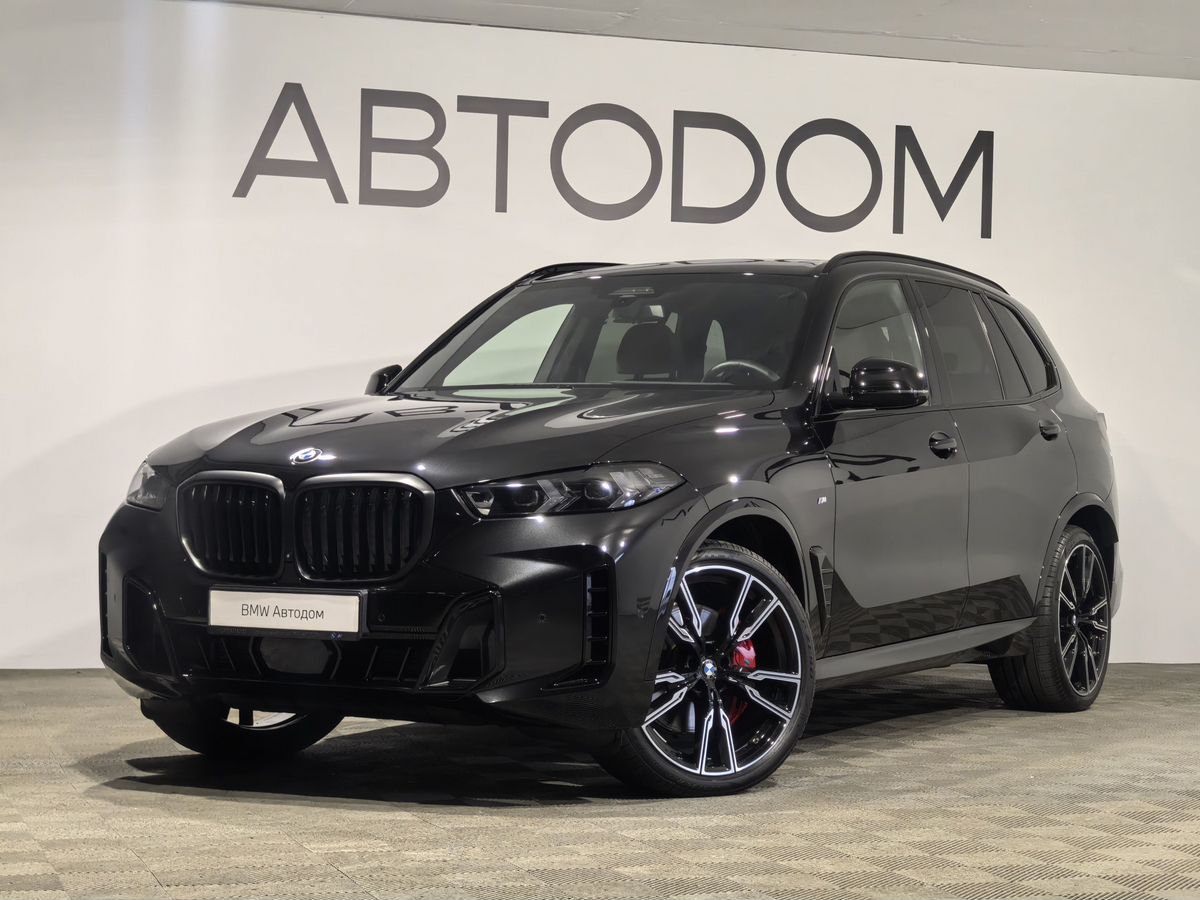 BMW X5 IV (G05) [рестайлинг] 3.0d AT 4WD (298 л.с.) Base Чёрный 2025 с пробегом 7 042 км