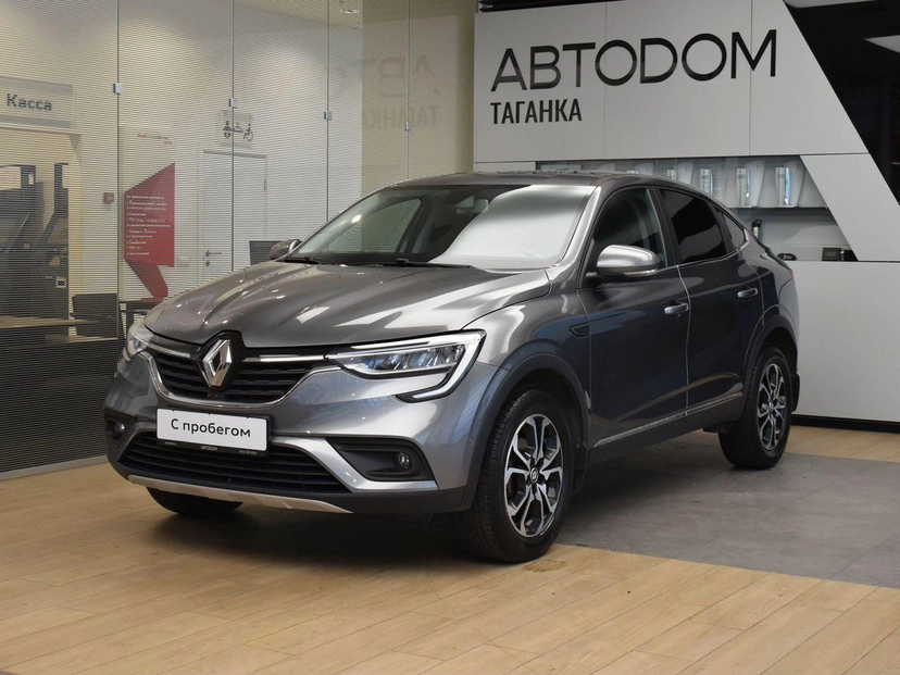 Автомобиль Renault Arkana I поколение 1.4 CVT (150 л.с.) Prime Серый 2019 с пробегом 55 818 км