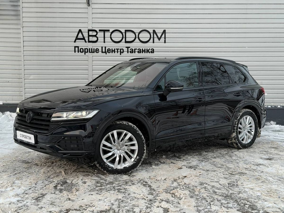 Автомобиль Volkswagen Touareg III поколение 3.0d AT 4WD (249 л.с.) Business Чёрный 2019 с пробегом 202 043 км