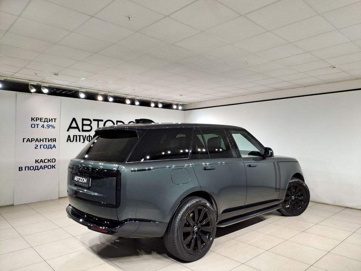Автомобиль Land Rover Range Rover V поколение 3.0d AT 4WD (350 л.с.) HSE Зелёный 2022 с пробегом 75 598 км