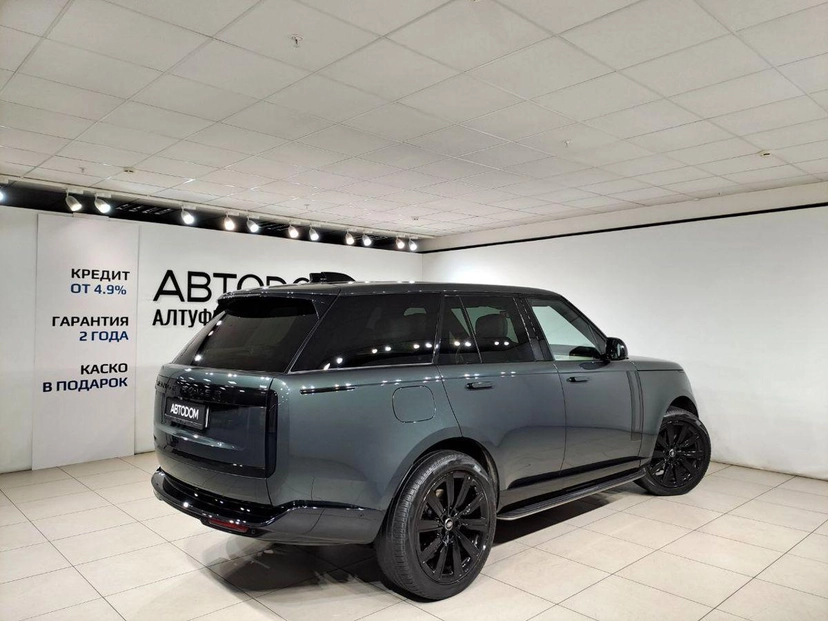 Автомобиль Land Rover Range Rover V поколение 3.0d AT 4WD (350 л.с.) HSE Зелёный 2022 с пробегом 75 598 км
