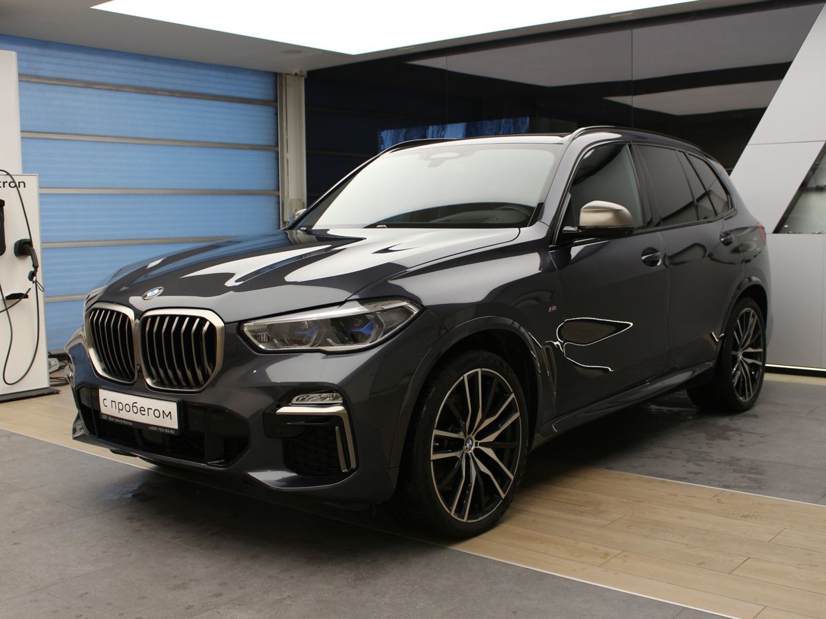 Автомобиль BMW X5 IV поколение (G05) M50 3.0d AT 4WD (400 л.с.) M Special Серый 2019 с пробегом 92456 км