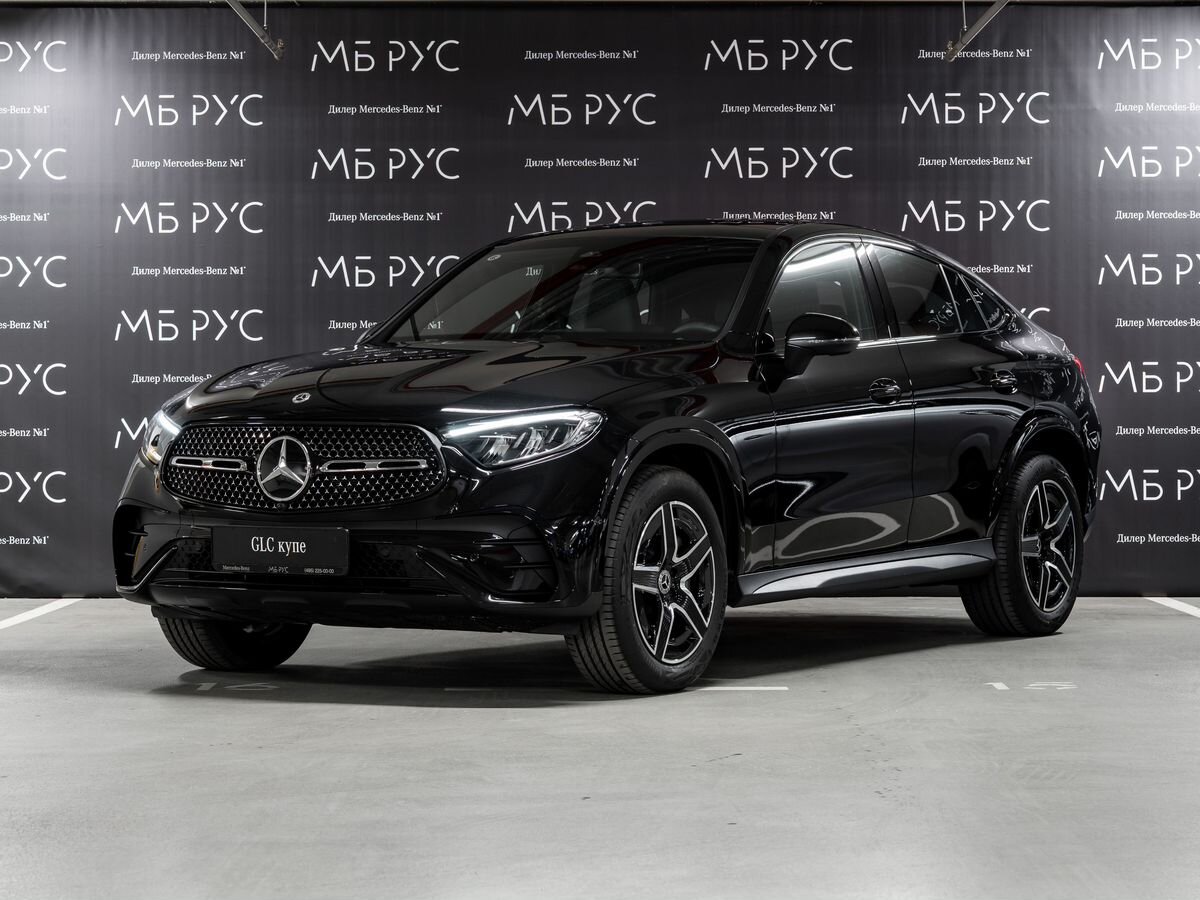 Автомобиль Mercedes-Benz GLC coupe II поколение (C254) 2.0 AT 4Matic (204 л.с.) Base Чёрный 2025 с пробегом 15 км