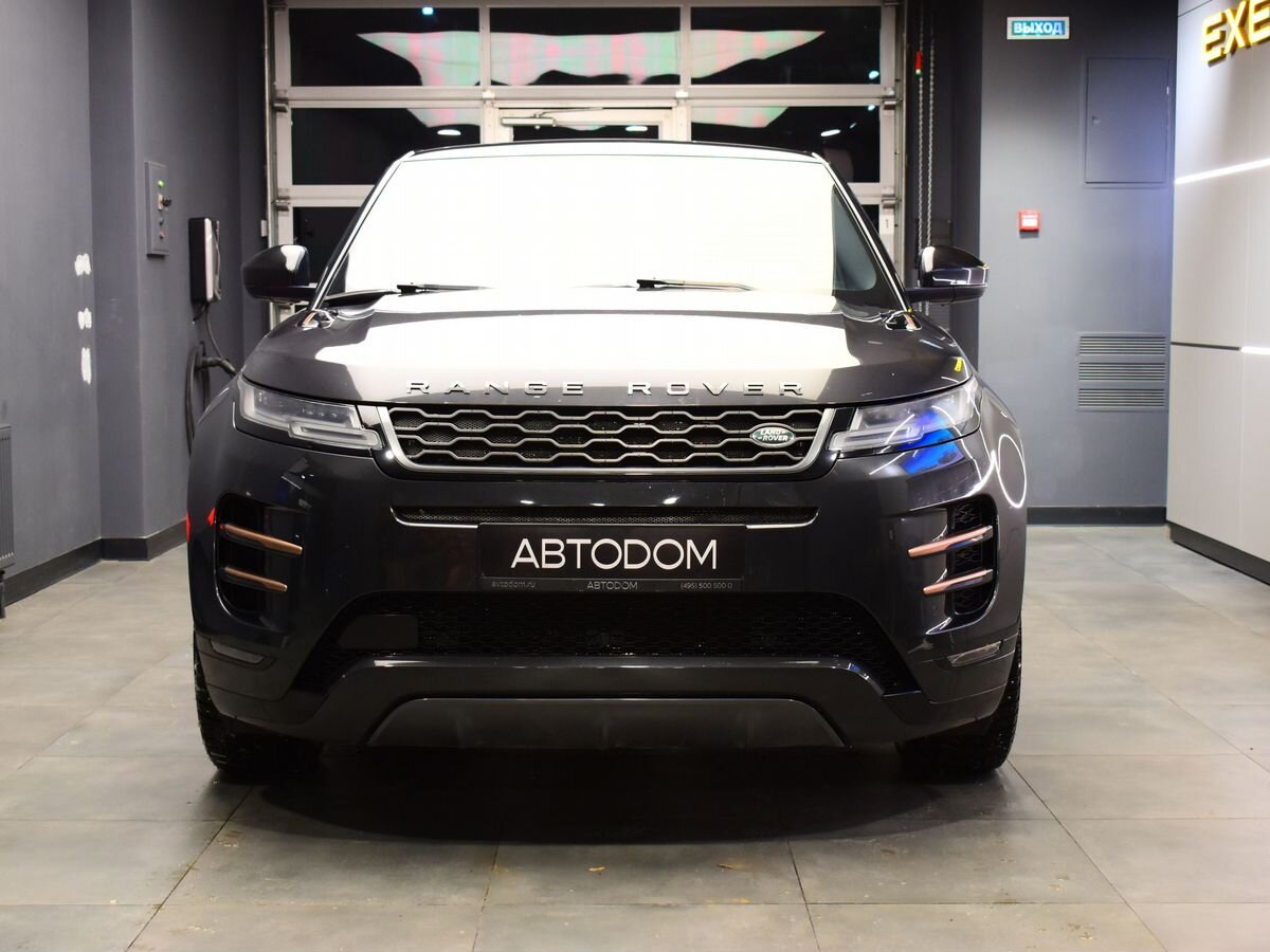 Автомобиль Land Rover Range Rover Evoque II поколение 2.0 AT 4WD (200 л.с.) R-Dynamic SE Чёрный 2019 с пробегом 67 342 км