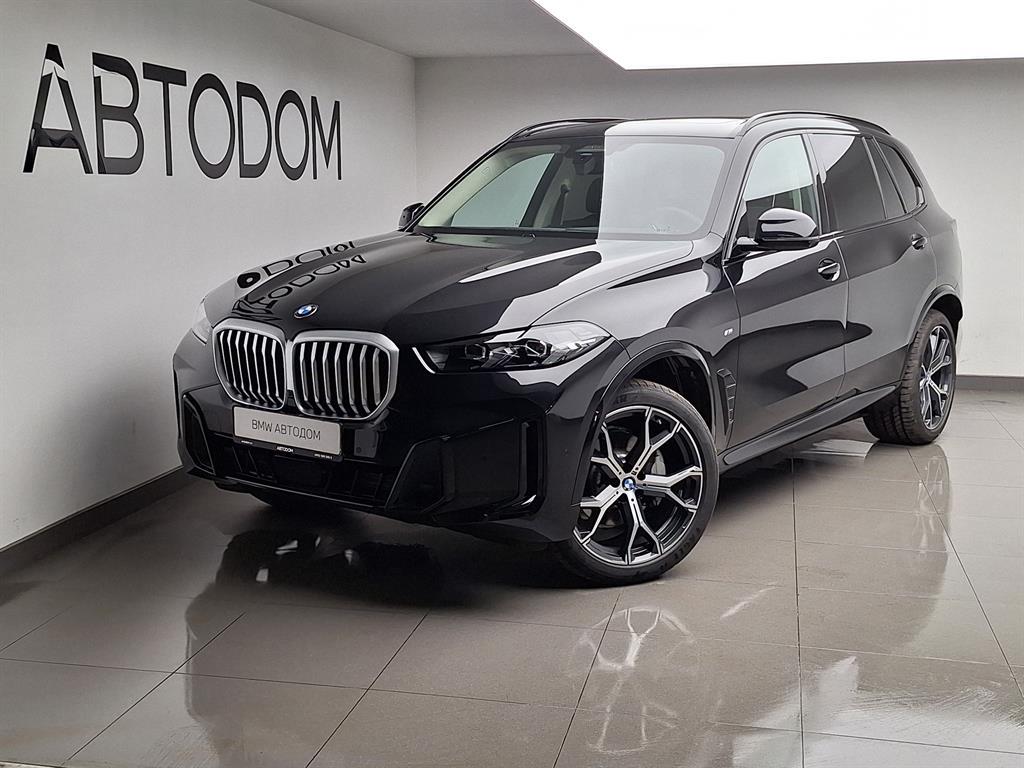 Автомобиль BMW X5 IV (G05) [рестайлинг] 2.0 AT 4WD (258 л.с.) Base Чёрный 2025 