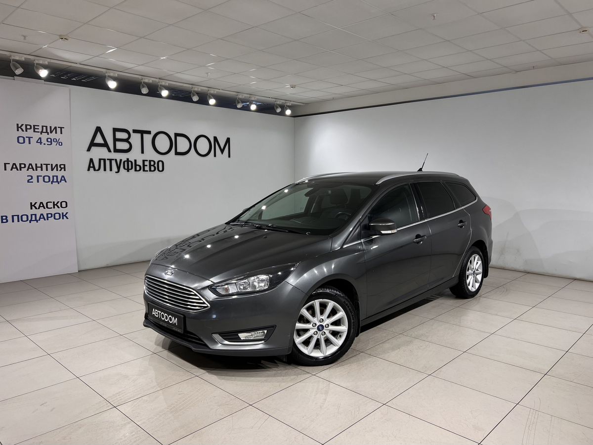 Ford Focus III [рестайлинг] 1.6 AMT (125 л.с.) Titanium Серый 2019 с пробегом 158 285 км