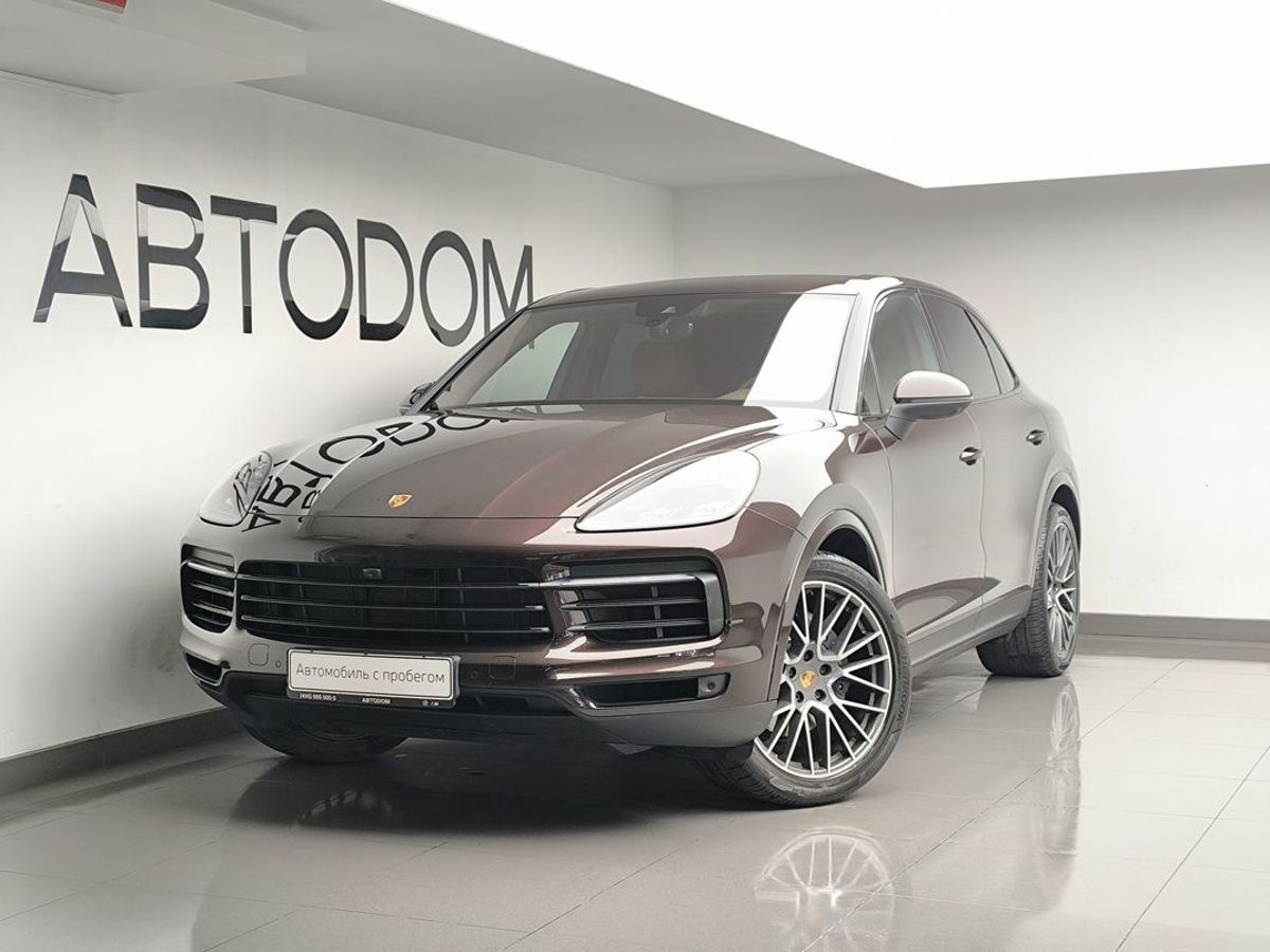 Porsche Cayenne III поколение 3.0 AT 4WD (340 л.с.) Base Коричневый 2021 с пробегом 43 921 км